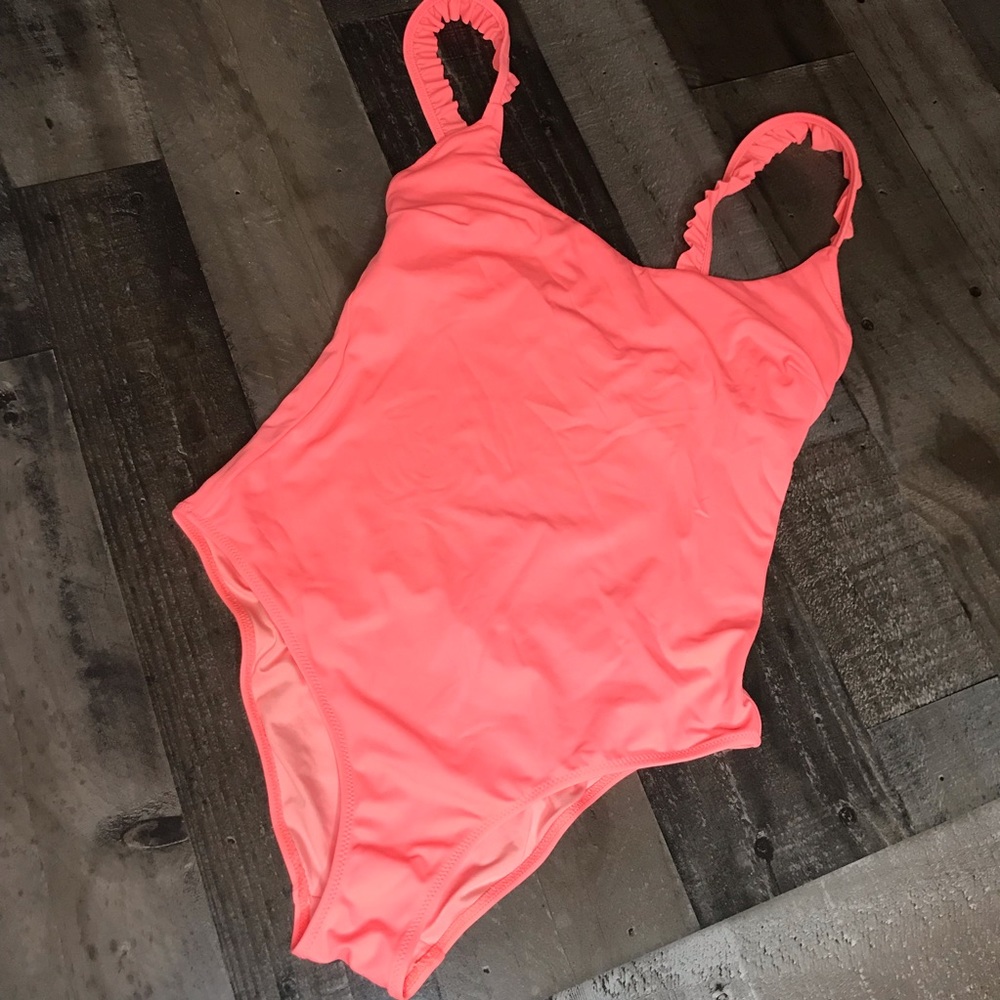Victoria’s Secret Neon Coral Swimsuit